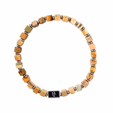 Ädelstensarmband 4mm Desert