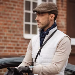 Flatcap Brun/Svart