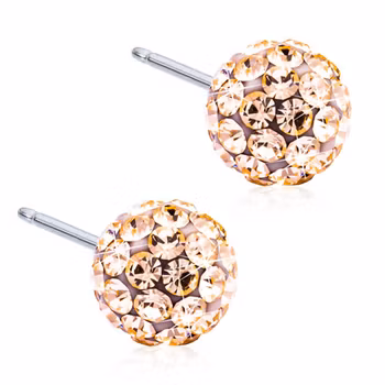 Crystal Ball Golden 6mm