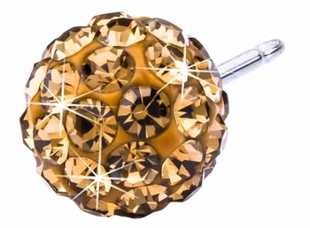 Crystal Ball Brown 6mm
