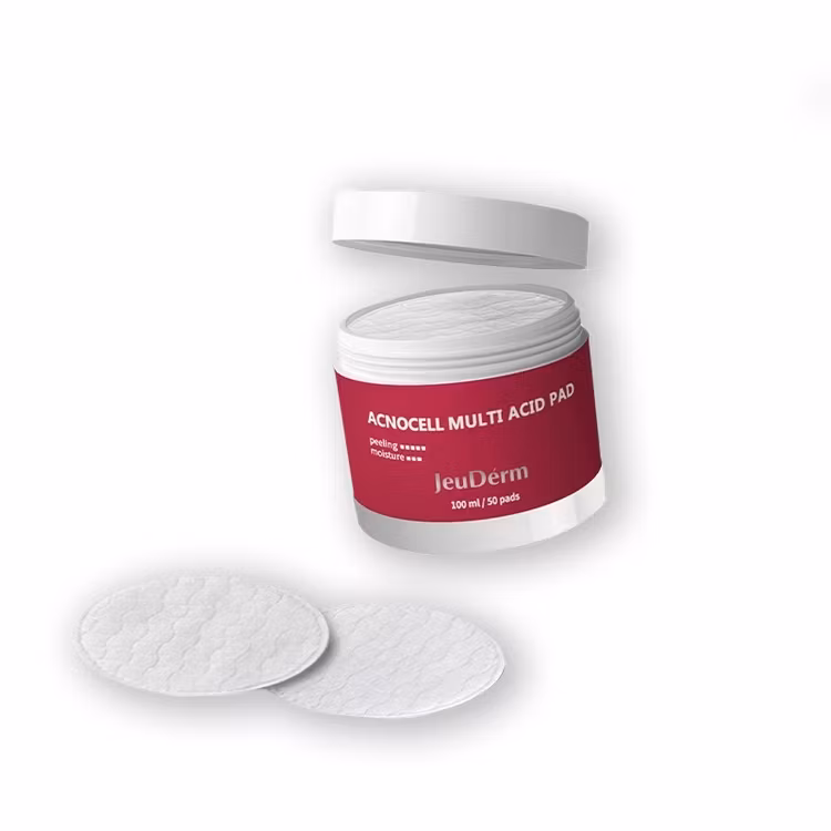 Jeuderm AcnoCell multiacid pad