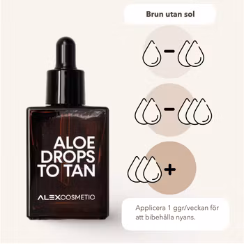 Alex Aloe drops to tan 15ml