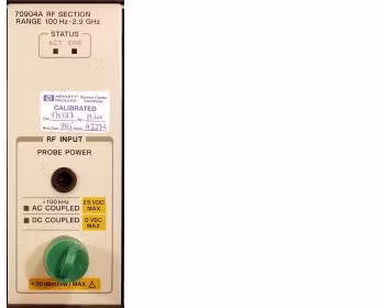 Hewlett Packard 70904A RF-Section