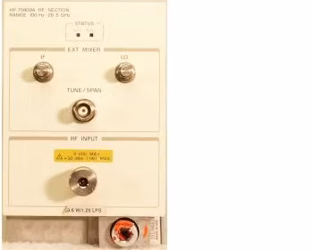 Hewlett Packard 70909A RF-Section