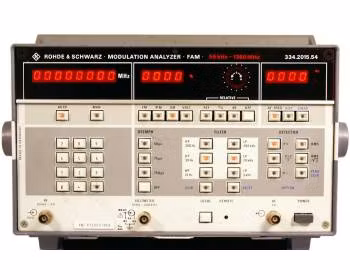 Rohde&Schwarz FAM Modulation Analyzer