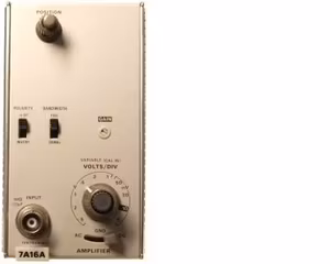 Tektronix 7A16A Single Trace Amplifier
