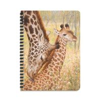 Anteckningsbok A5 Giraffer i 3D