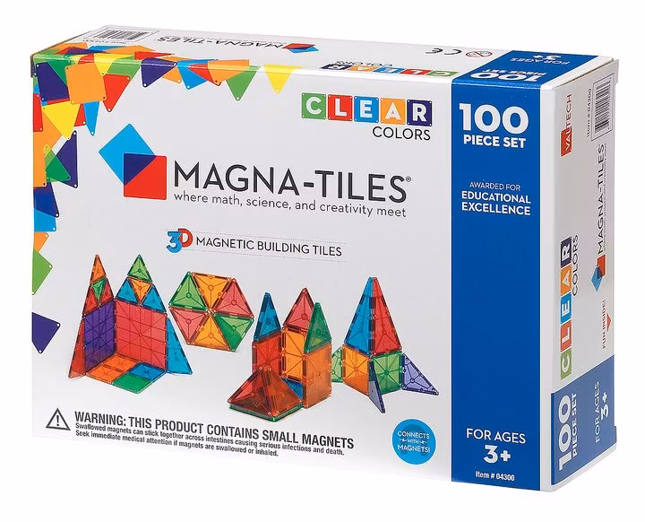 Magna-Tiles 100 bitar