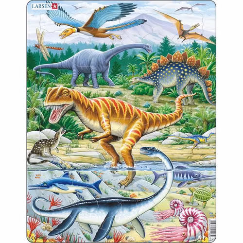 Dinosaurier 35 bitar