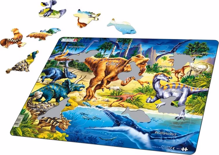 Dinosaurier, T-rex, 57 bitar
