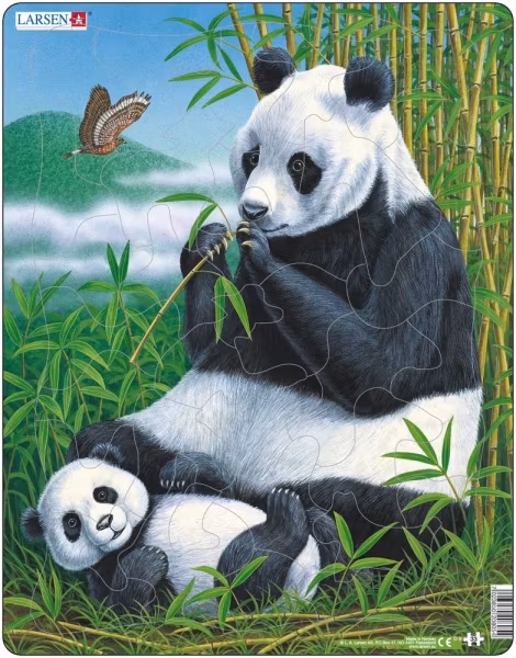 Pussel Panda, 33 bitar