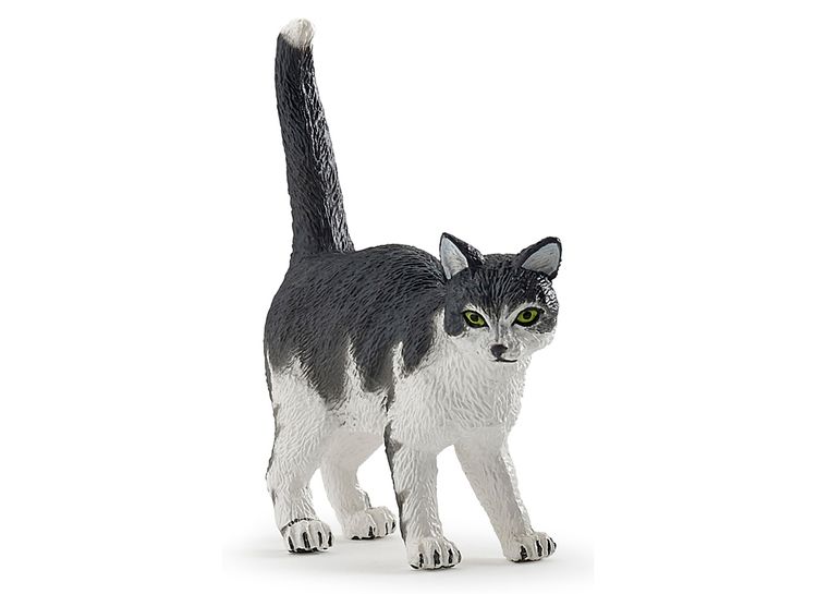 Svartvit katt (Papo)