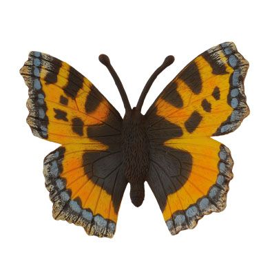 Nässelfjäril 7 cm (Collecta)