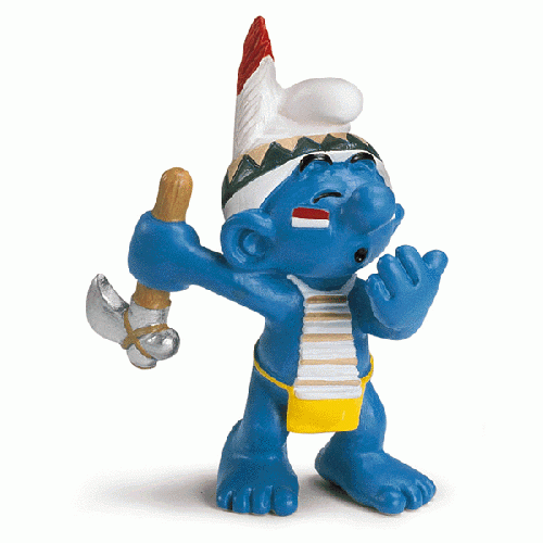 Regndansare smurf