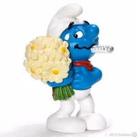Krya på dig smurfen