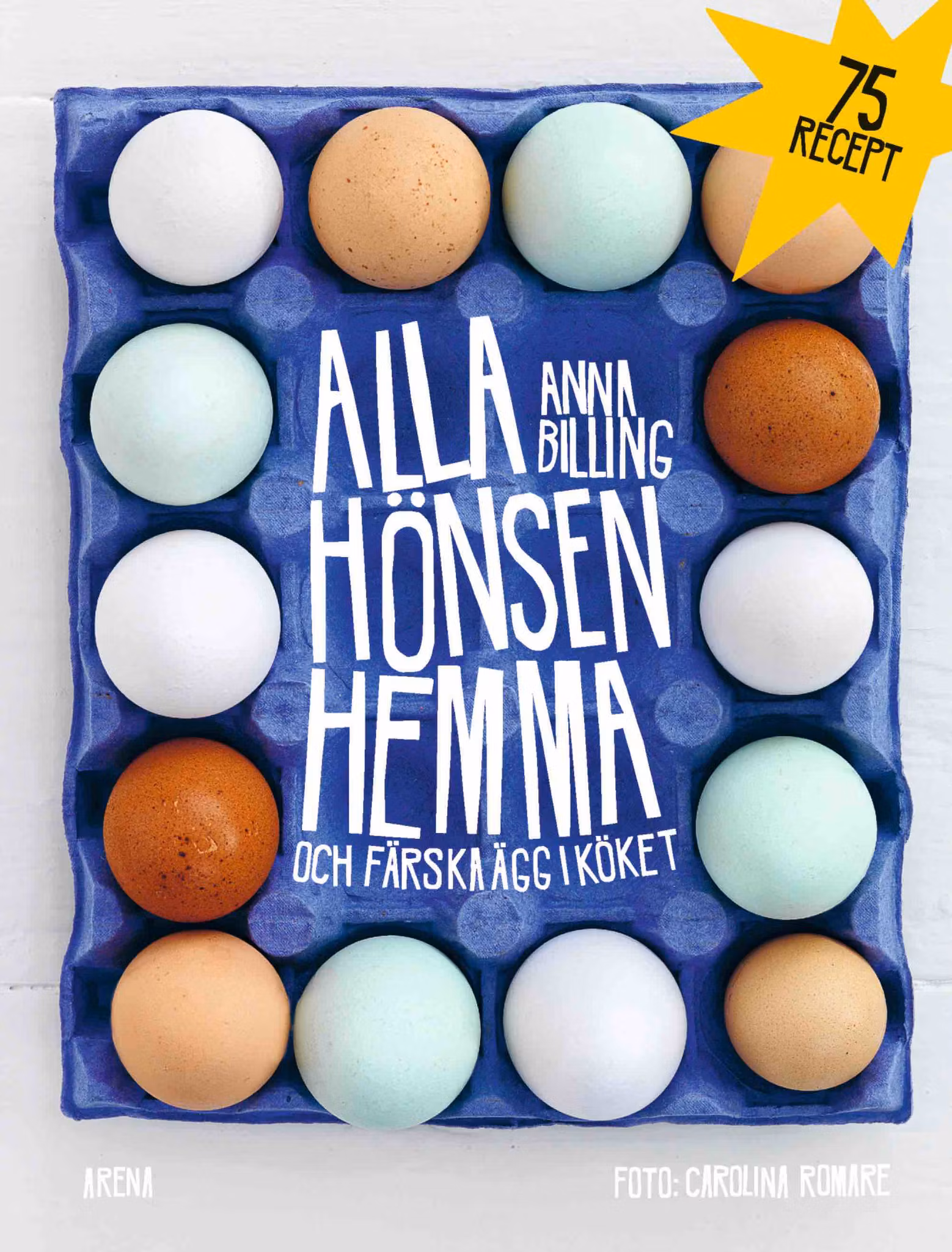 Alla hönsen hemma och färska ägg i köket