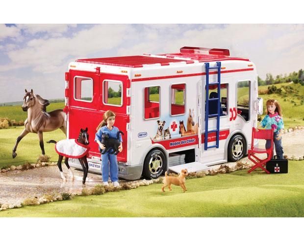 Djurambulans/Veterinärklinik, 45 cm 1:12 (Breyer)