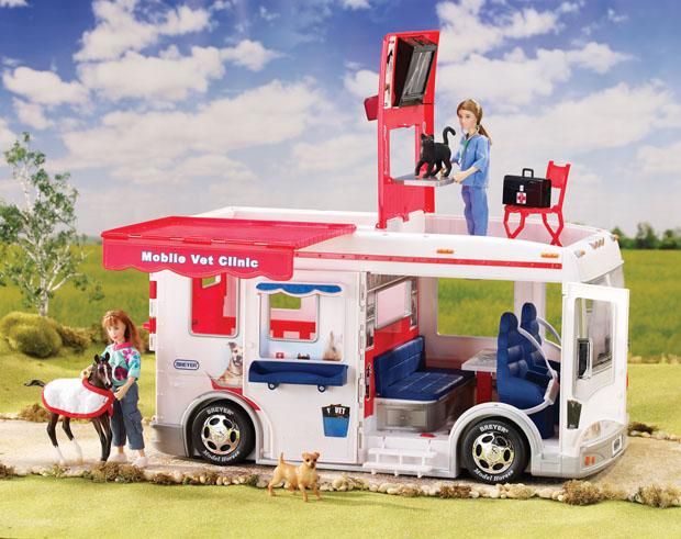 Djurambulans/Veterinärklinik, 45 cm 1:12 (Breyer)