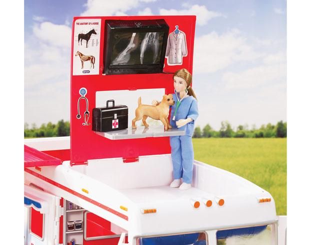Djurambulans/Veterinärklinik, 45 cm 1:12 (Breyer)