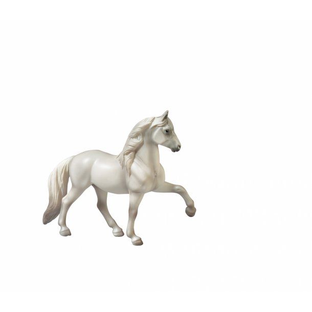 Rött stall i trä 70 cm med tillbehör 1:32 (Breyer)