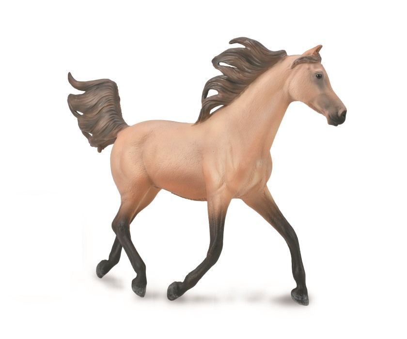 Deluxe 1:12 Halv-arab hingst dunskin (Collecta)