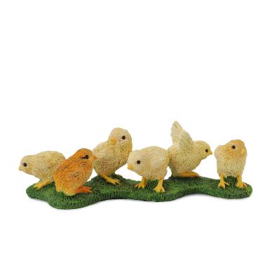 Kycklingar 6 cm (Collecta)