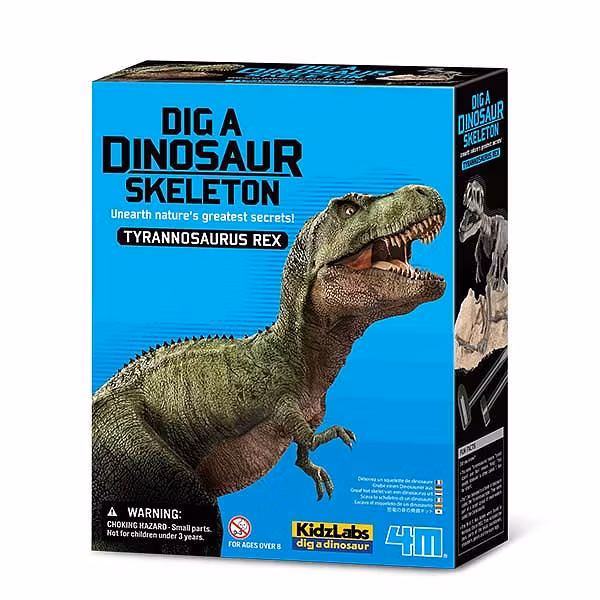 Gräv fram och bygg ihop ett dinosaurieskelett - Tyrannosaurus Rex