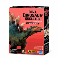 Gräv fram och bygg ihop ett dinosaurieskelett - Stegosaurus