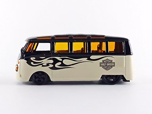 VW Samba Van "Harley Davidson" 1:25, 16 cm