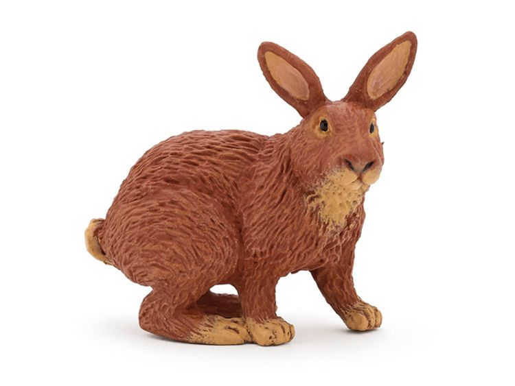 Brun kanin 5 cm (Papo)