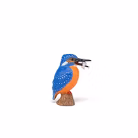Kungsfiskare 4 cm (Papo)