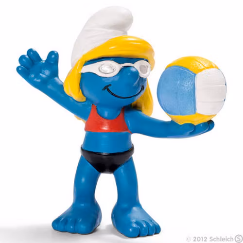 OS smurf Beachvolleyboll