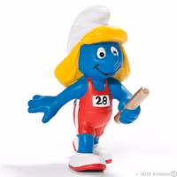 OS smurf Stafettlöpare
