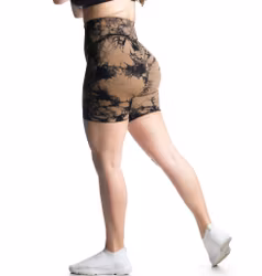 Tie Dye Shorts - Brun