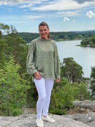 Blouse  Vaxholm green