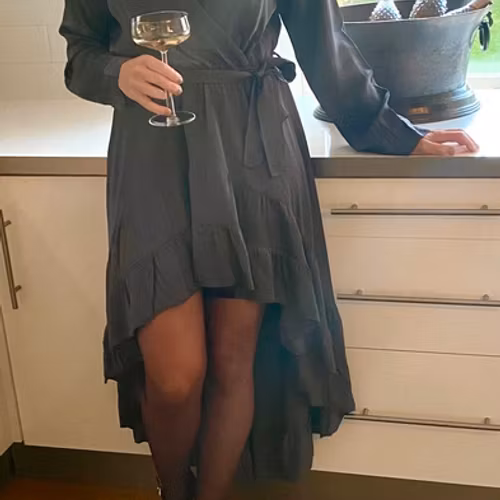 Volang maxi klänning