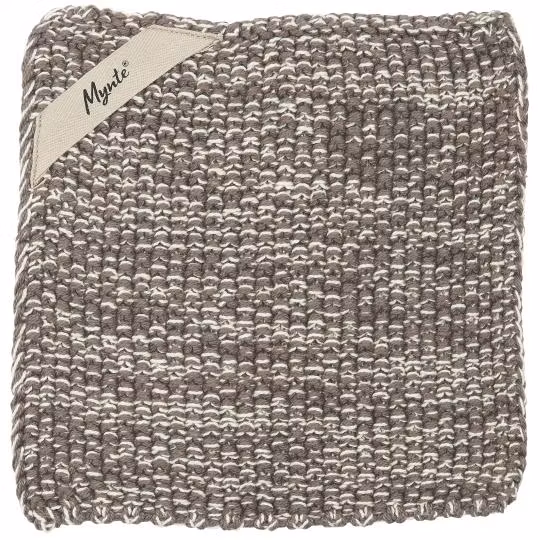 Grytlapp Mynte Milky Brown melange