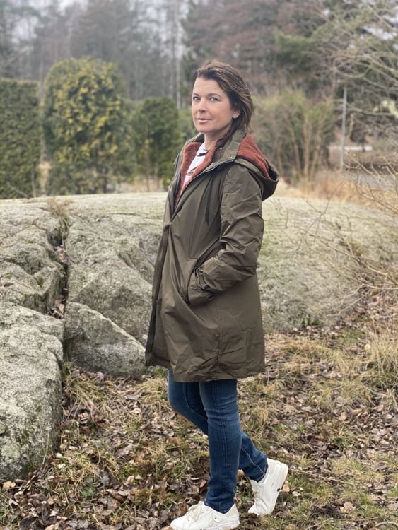 Regnkappa med mjukt foder Unique by Us