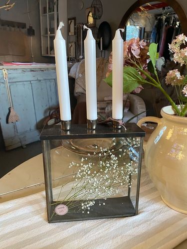 Glasbox / Ljusstake