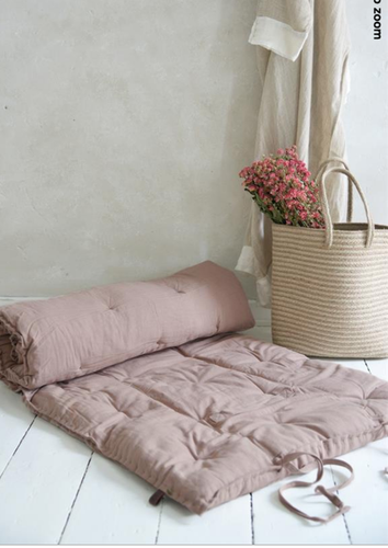 Beach underlag dusty rose