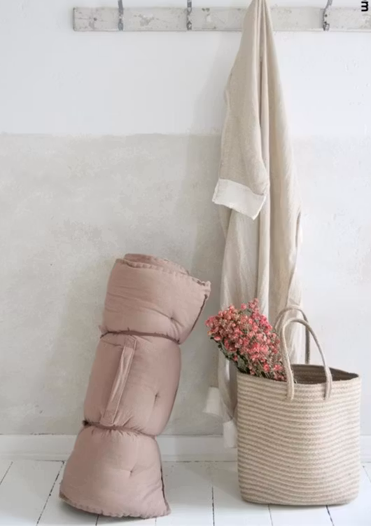 Beach underlag dusty rose