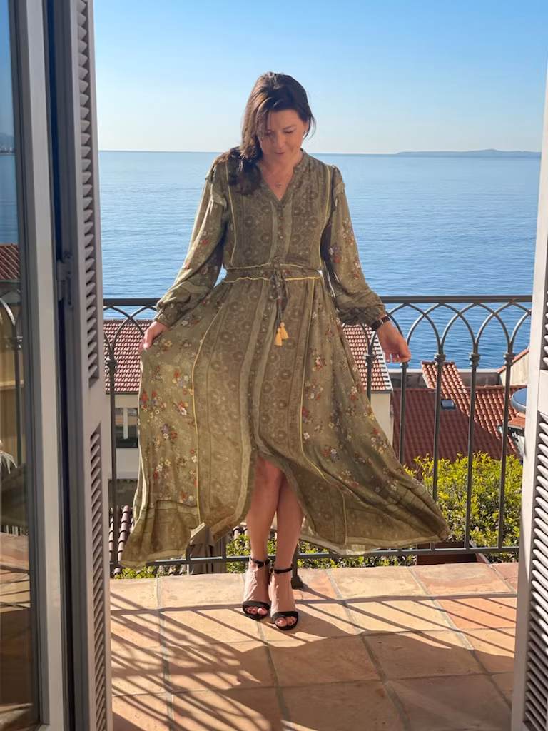 Grace Maxi Dress - Olive