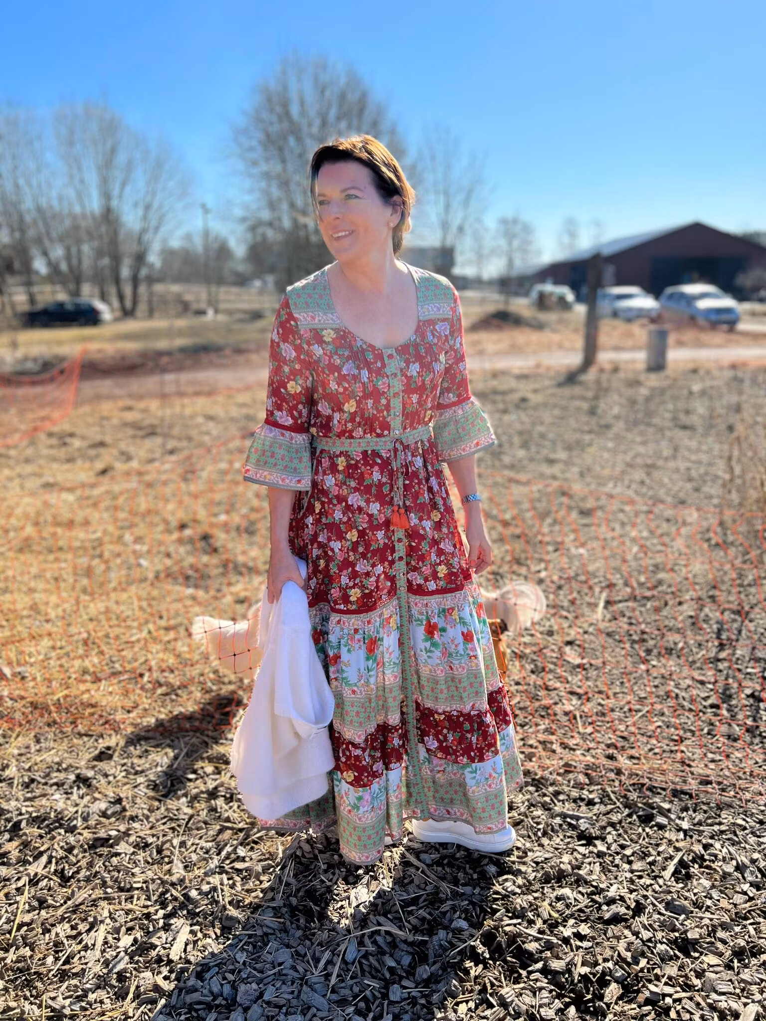 Havillah Maxi Dress - Rococo Red