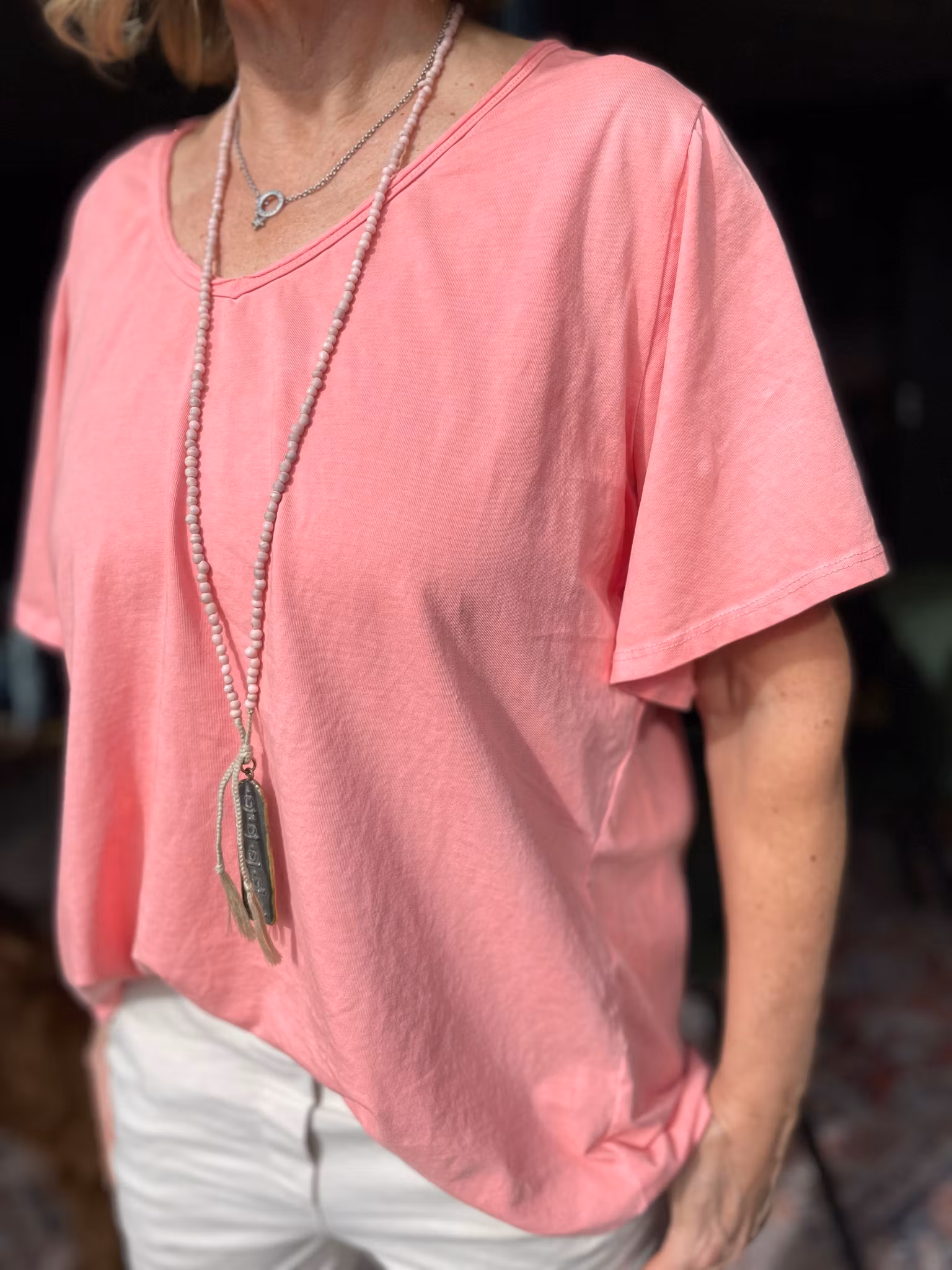Stonewashed t-shirt Petra