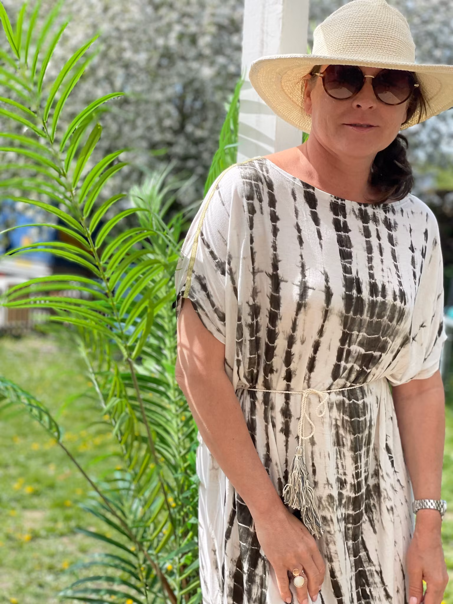 Dream of Bali kaftan tie dye