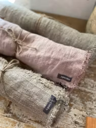 Servietter / bordstablett i linne 45x45 cm