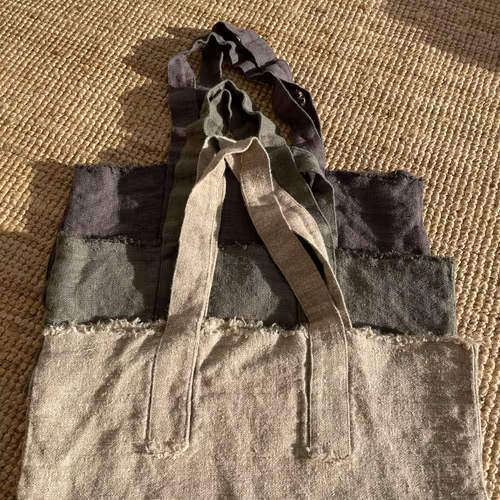 Bag in 100% linen