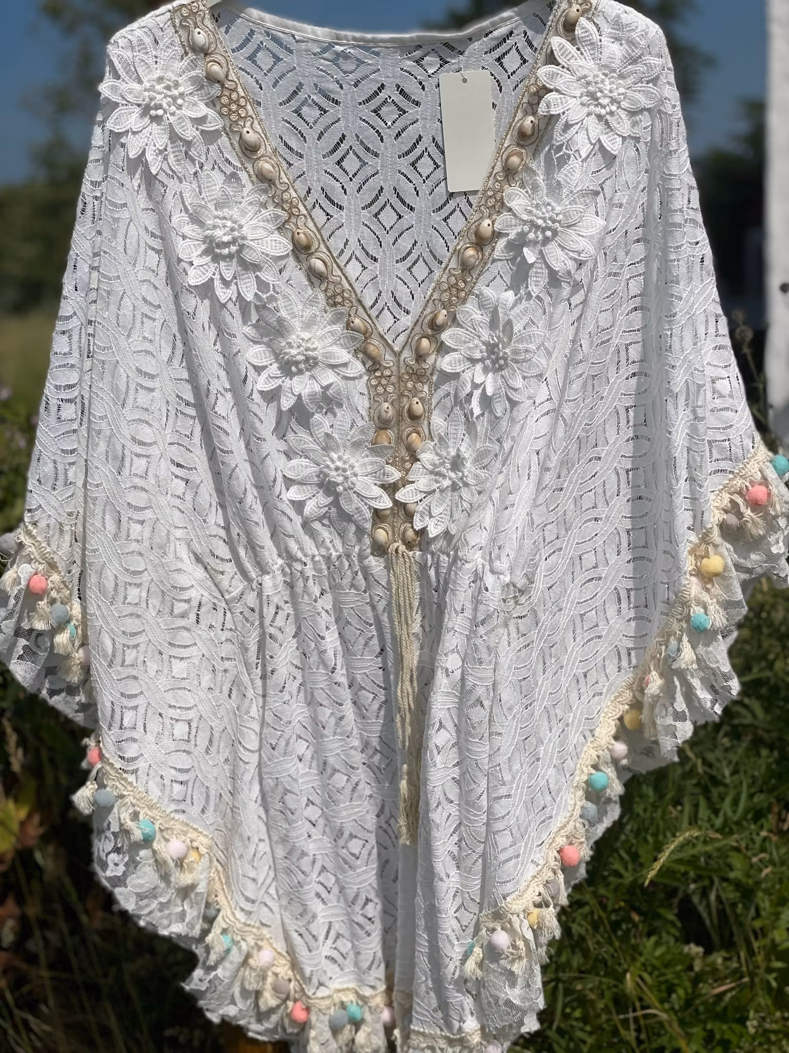 Seashell tunika boho