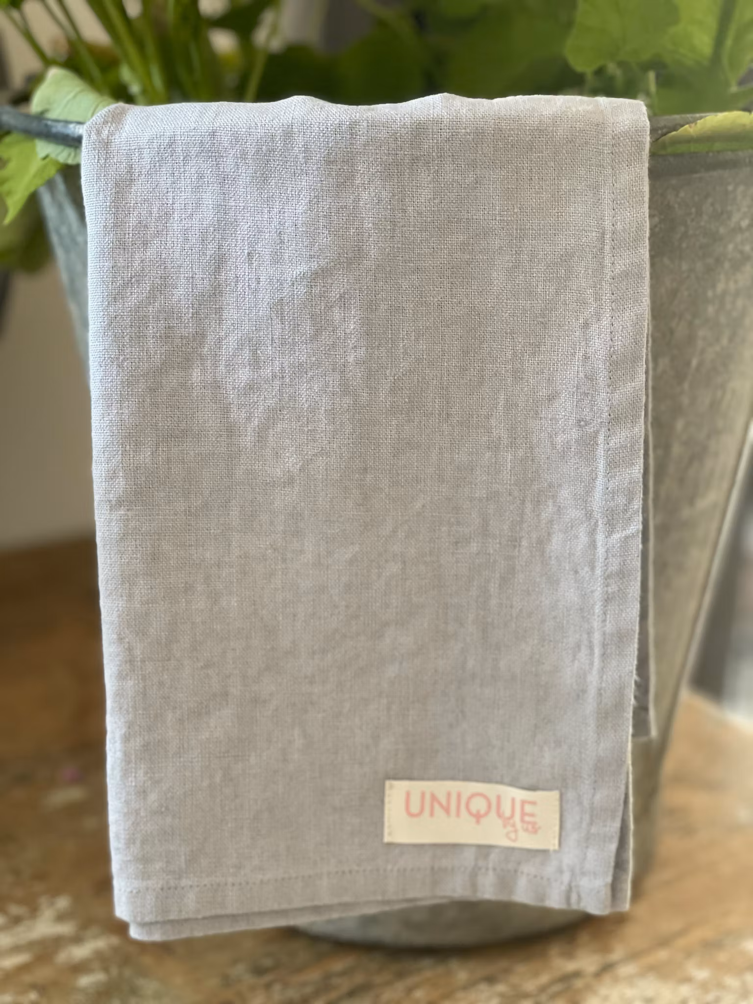 Kitchen towel in linen Unique by Us