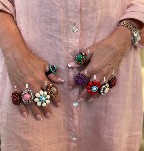 Boho ring